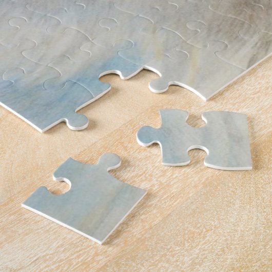 Samoyed schilderen legpuzzel (Zijkant)