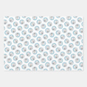 Samoyed Schilderen Wit Schattige Originele Pet Dog Inpakpapier Vel (Voorkant 2)