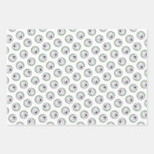 Samoyed Schilderen Wit Schattige Originele Pet Dog Inpakpapier Vel (Voorkant 2)