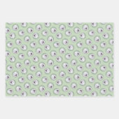 Samoyed Schilderen Wit Schattige Originele Pet Dog Inpakpapier Vel (Voorkant)