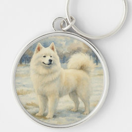 Samoyed Sleutelhanger