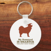 Samoyed Sleutelhanger (Voorkant)