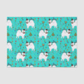 Samoyed "Snazzy Sam" Holiday Wrapping Tissue Tissuepapier (Voorkant)
