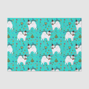Samoyed "Snazzy Sam" Holiday Wrapping Tissue Tissuepapier