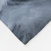 Samoyed Snowy Sleigh Kerstmisdecor Fleece Deken (Hoek)