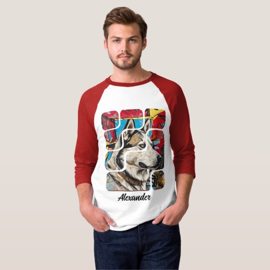 Samoyed T-shirt (Voorkant volledig)