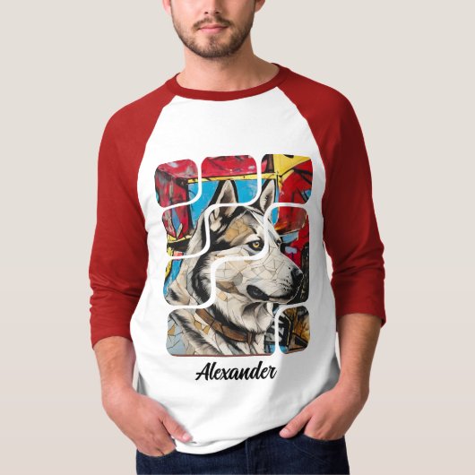 Samoyed T-shirt (Voorkant)