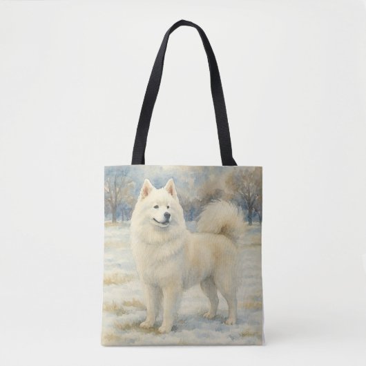 Samoyed Tote Bag (Voorkant)