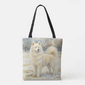 Samoyed Tote Bag (Achterkant)