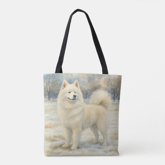 Samoyed Tote Bag (Achterkant)