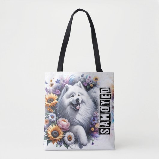 Samoyed Tote Bag (Voorkant)