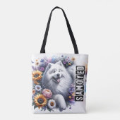 Samoyed Tote Bag (Achterkant)