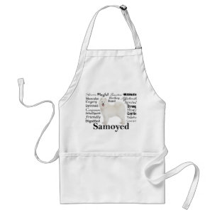 Samoyed Traits Barbeque/Grooming Apron Standaard Schort