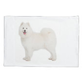 Samoyed Traits Pillow Hoesje Kussensloop (Achterkant)