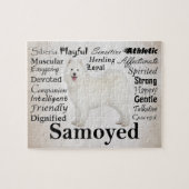 Samoyed Traits Puzzle Legpuzzel (Horizontaal)