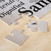 Samoyed Traits Puzzle Legpuzzel (Zijkant)