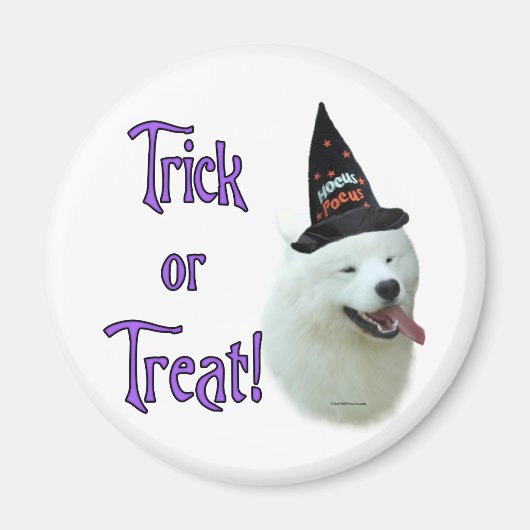 Samoyed Trick Magneet (Voorkant)