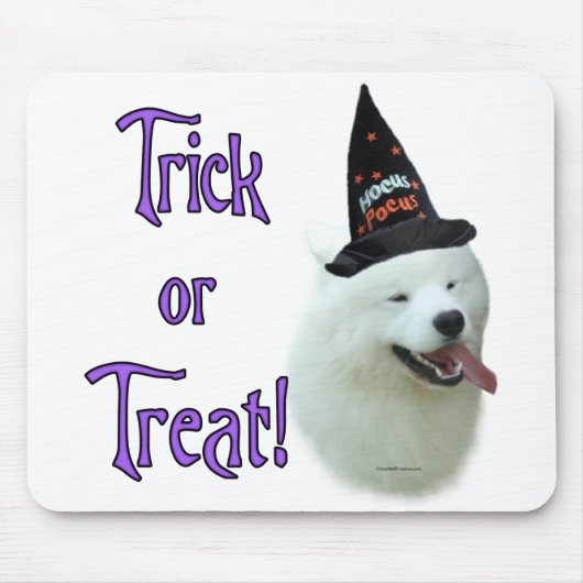 Samoyed Trick Muismat (Voorkant)