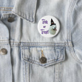 Samoyed Trick Ronde Button 5,7 Cm (In situ)