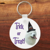 Samoyed Trick Sleutelhanger (Voorkant)