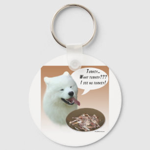 Samoyed Turkey Sleutelhanger