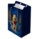 Samoyed Vakantie Medium Cadeauzakje (Voorkant Gekanteld)