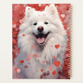 Samoyed Valentijnsdag Planner (Achterkant)