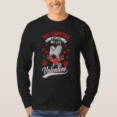 Samoyed Valentine's Day Samoyed  1 T-shirt (Voorkant)