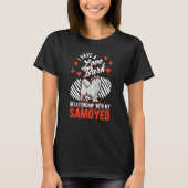 Samoyed Valentine's Day Samoyed T-shirt (Voorkant)