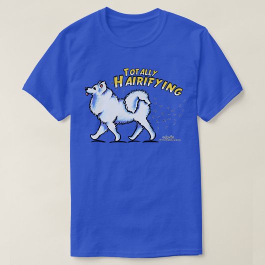 Samoyed volledig irriterend t-shirt (Design voorkant)