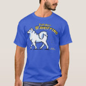Samoyed volledig irriterend t-shirt (Voorkant)