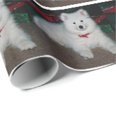 Samoyed Wrapping Paper Cadeaupapier (Rol Hoek)