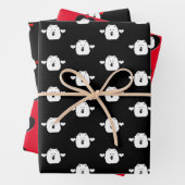 Samoyed Wrapping Paper Sheet Set (In situ)