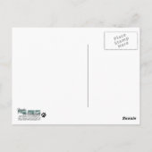 Samoyed Yukon 1 Briefkaart (Achterkant)