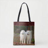 Samoyeds Tote Bag (Voorkant)