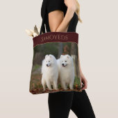 Samoyeds Tote Bag (Dichtbij)
