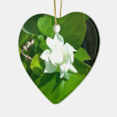 Sampaguita Jasmine Keramisch Ornament (Links)