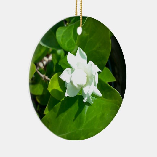 Sampaguita Jasmine Keramisch Ornament (Rechts)