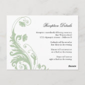 Sample bruiloft Briefkaart voor Jen (Achterkant)