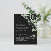 Sample bruiloft Briefkaart voor Jen (Staand voorkant)