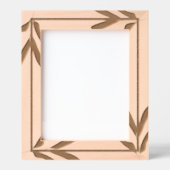 Sample Leaves Laser Afbeelding Gegraveerde Lijstjes (Voorkant)