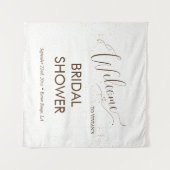 Sample Minimalist Gold Dust Vrijgezellenfeest Welk Wandkleed (Voorkant (horizontaal))