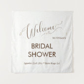 Sample Minimalist Gold Dust Vrijgezellenfeest Welk Wandkleed (Voorkant)