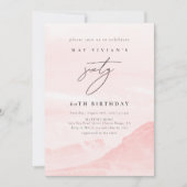 Sample Mountain Countryside Waterverf Verjaardag Kaart (Voorkant)