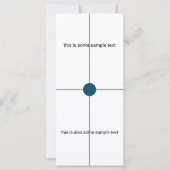 sample test Trouwprogramma (Achterkant)