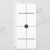 sample test Trouwprogramma (Voorkant)