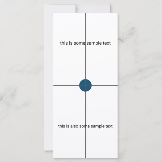 sample test Trouwprogramma (Voorkant)