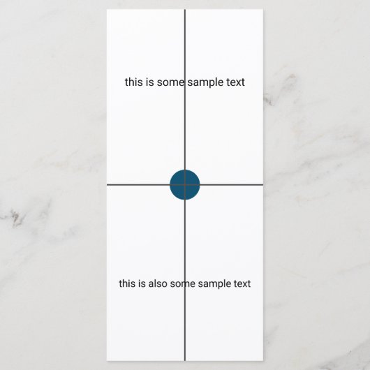 sample test Wedding Menu (Achterkant)