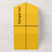 Sample Tri-Fold invitation 2/19/2026 All In One Uitnodiging (Buitenkant)