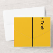 Sample Tri-Fold invitation 2/19/2026 All In One Uitnodiging (Achterkant)